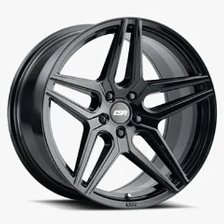 ESR RF15 19.0x8.5 ET30 5x108  / 72.56 (Custom Drill) - Gloss Black